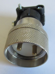 NIPHAN Plug 2-pole kpl. m. Cable strain relief