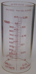 Glass cylinder DMZ1000