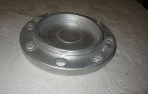 Flange, welding, aluminum TW3 DN100 blind