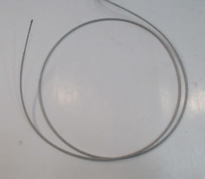Bonding Cable, 2mm, Steel, PVC clear coated