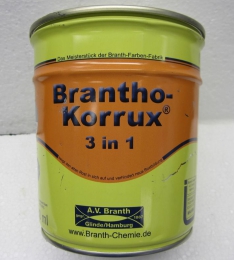 Paint RAL 7011, iron gray, 0,75 Ltr antirust, Metallschutz-, maintenance color
