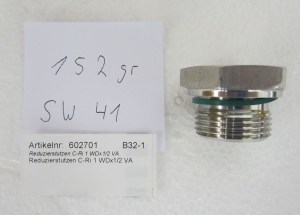 Reduzierstutzen Ri 1 WDx1/2 VA