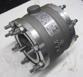 4" pressure holding valve, aluminum, 3050-3 kpl.