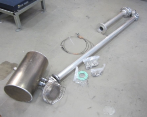 Schwimm-Sauganlage  3" A=1,0m B=2m Check Valve, inkl. Zubehör