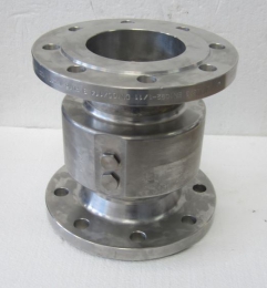 Swivel DN100 VA / PTFE straight DIN PN16