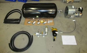 Kompressor Anlage K1-250 - Antrieb hydraulisch