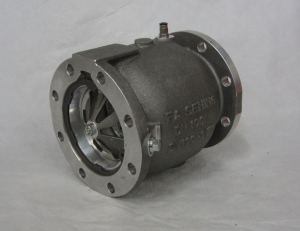 Line valve DN100 TW3, pneumatic - DV100-3